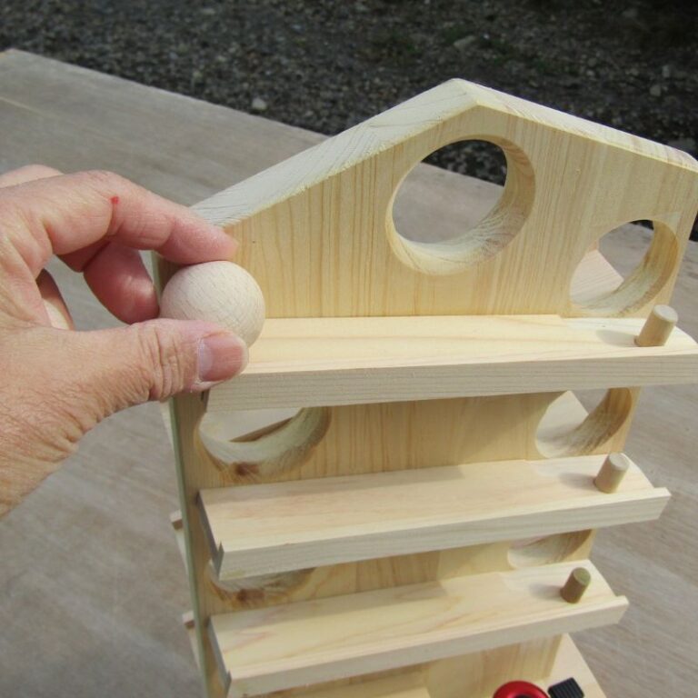 手作り木製 玉ころがし クーゲルバーン | sosion夢工場
