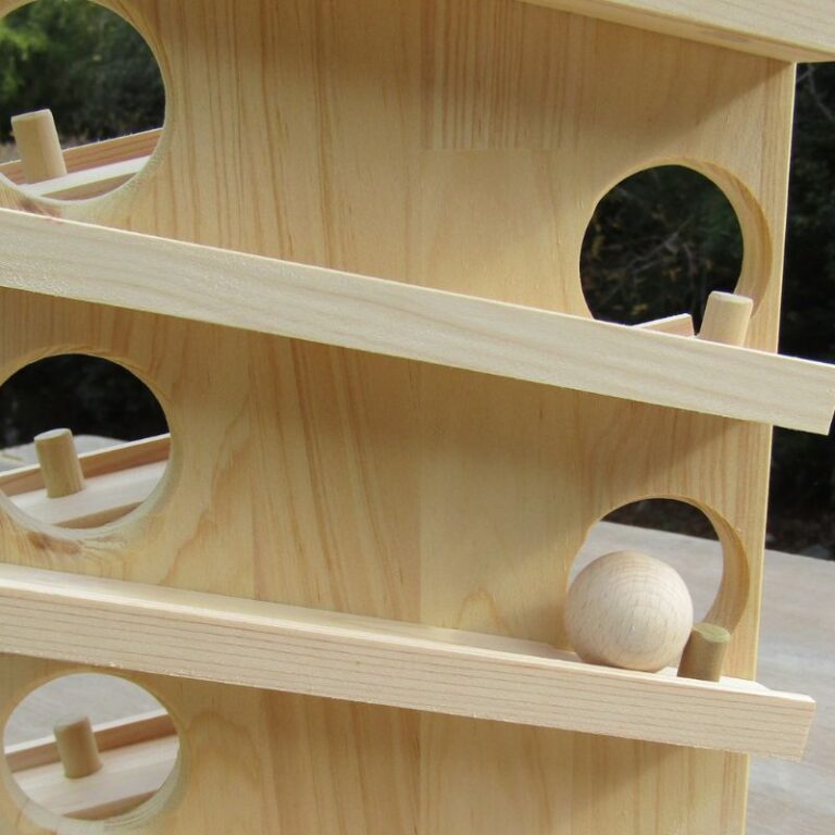 手作り木製 玉ころがし クーゲルバーン | sosion夢工場