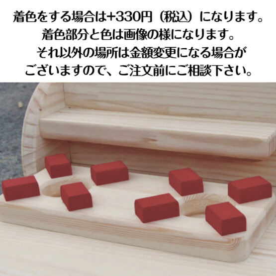 手作り　木製ままごとレンジ　ＣＶＲ　魚焼きグリル・２口コンロ、レンジ(くるくる回せるターンテーブル付き）(完成品です！） - 画像 (7)