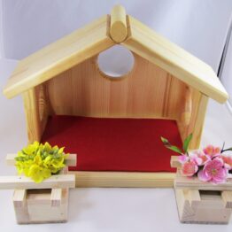 社と花