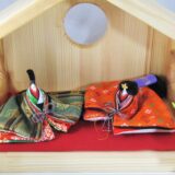 身近に置けるかわいい箱雛お花付き　Bセット・送料込み・ - 画像 (2)