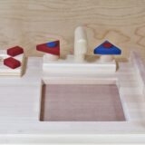 手作り　木製ままごとキッチン　KBL-W（完成品です！）・送料込み・ 保育園　幼稚園　 ままごとキッチン　クリスマスプレゼント　木のおもちゃ　クリスマス　 - 画像 (4)
