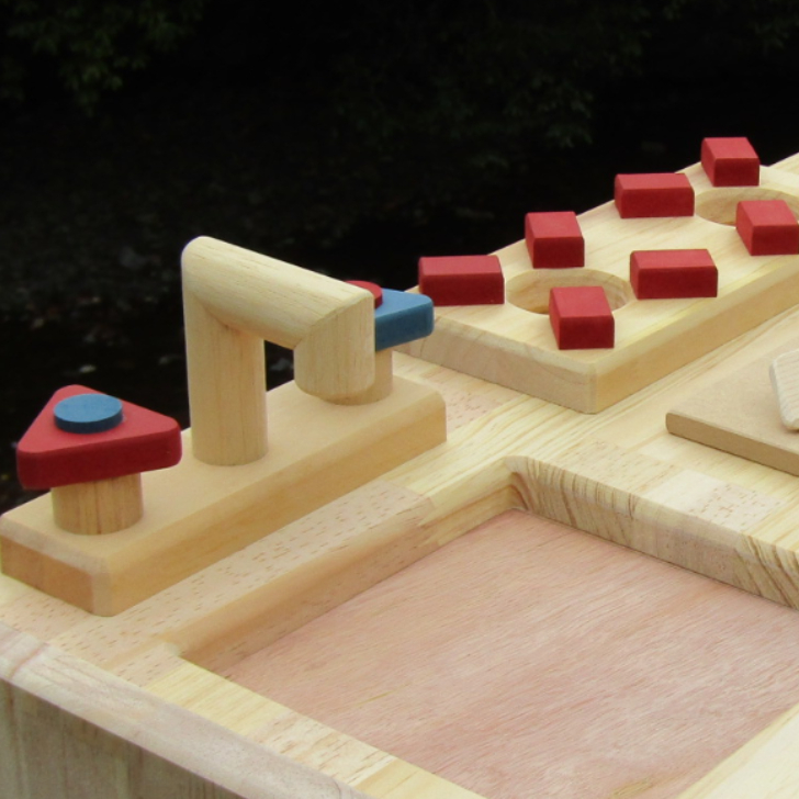 施設用・ままごとキッチンKBM-W 【3歳~5歳向け】(完成品)・送料込み・ - 画像 (9)