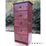 手作り　什器　おしゃれ　キャビネット　5段　シェルフ　在宅ワーク　リモートワーク　・送料込み・　 - 画像 (7)