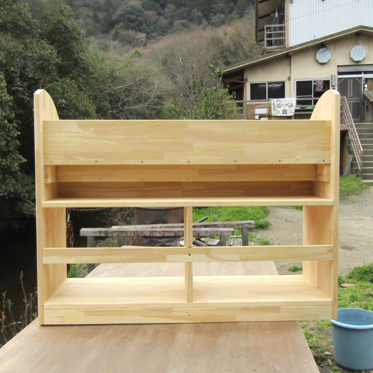 こころ粋 / 手作り木製絵本棚《完成品》