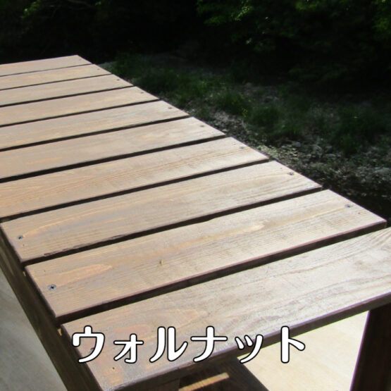 【数量 限定 販売品】手作り 木製　縁台（完成品です） - 画像 (5)