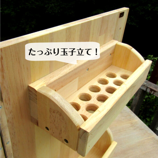 手作り木製　収納メインの中型冷蔵庫(完成品です！）・送料込み・ - 画像 (3)