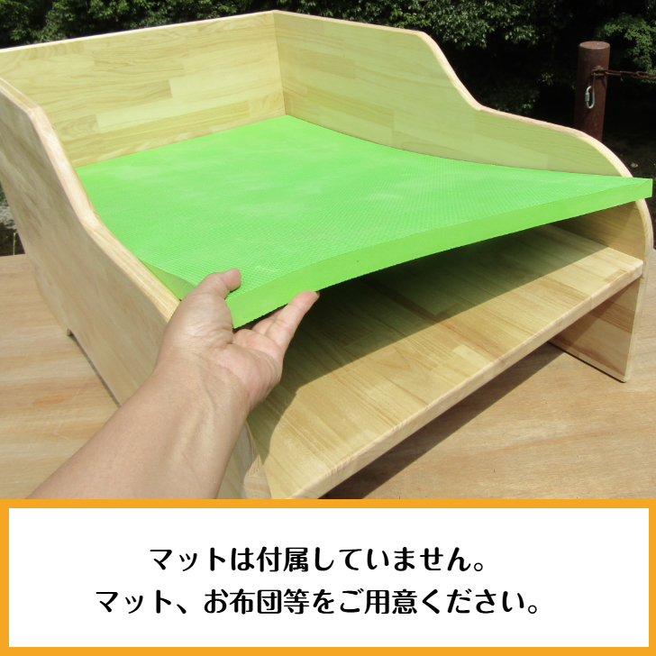 木製オムツ交換台 sosion夢工場 - 手作り木製 オムツ交換台（完成品）