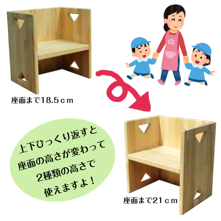 幼児一人用いす-3