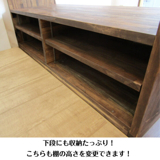 【フルオーダー】手作り木製 ショーケース・送料別・ - 画像 (3)