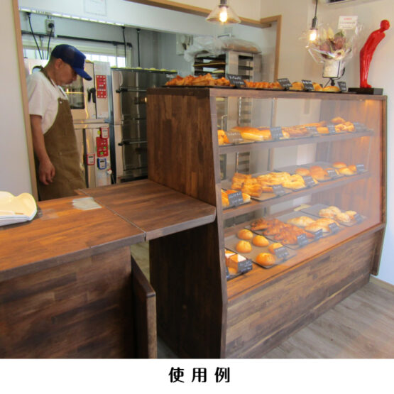 【フルオーダー】手作り木製 ショーケース&レジカウンター・送料別・ - 画像 (12)